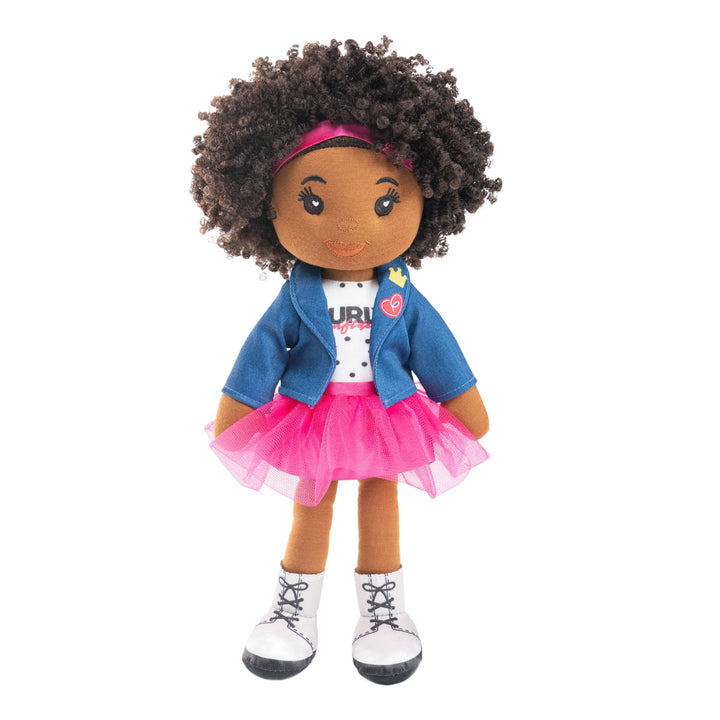 Beautiful Curly Me Bella Entrepreneur 14 inch Plush Doll