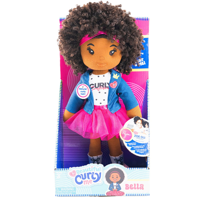 Beautiful Curly Me Bella Entrepreneur 14 inch Plush Doll