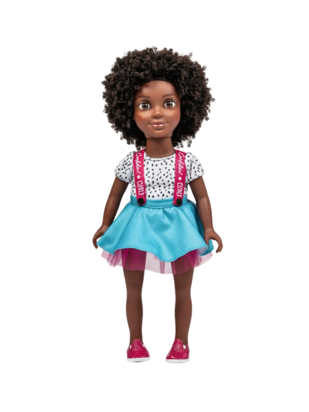 Bella 18-Inch Black Doll with Natural Curly Hair | Beautiful Curly Me Bella 18-Inch Black Doll with Natural Curly Hair | Beautiful Curly Me