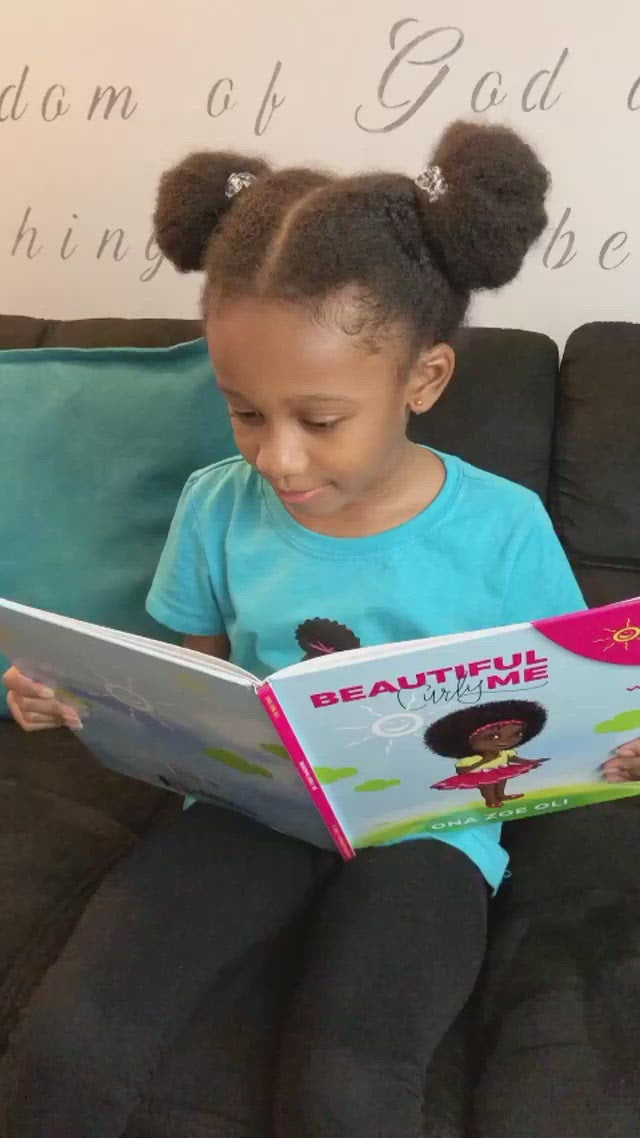 Beautiful Curly Me- Book by Zoe Oli