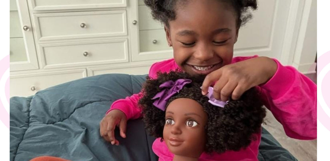 Beautiful Curly Me Bella Doll, How to Wash, Style and Care for your dolls hair