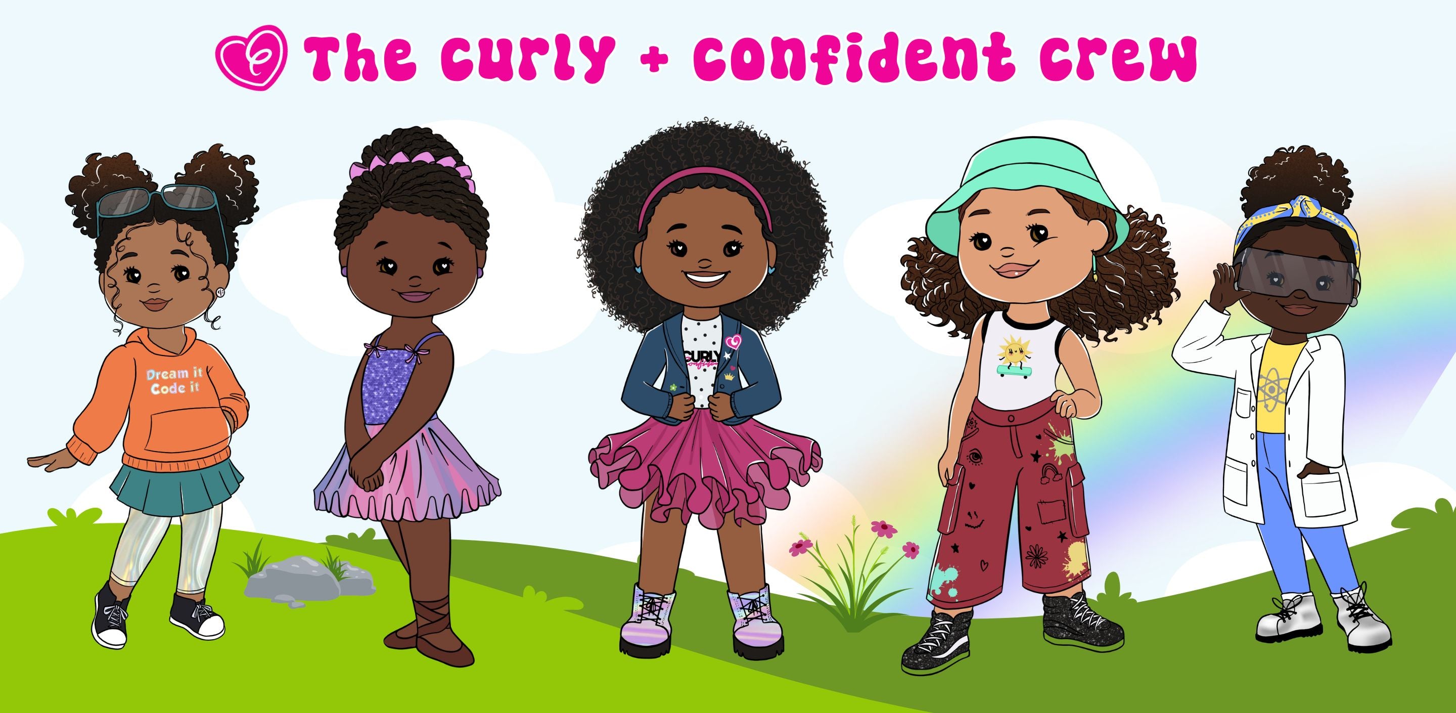 Meet The Curly and Confident Crew!