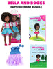 Bella 18-Inch Doll with Washable Natural Curly Hair