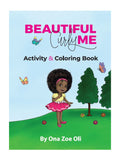 Beautiful Curly Me Interactive Activity & Coloring Book Sets for Classrooms