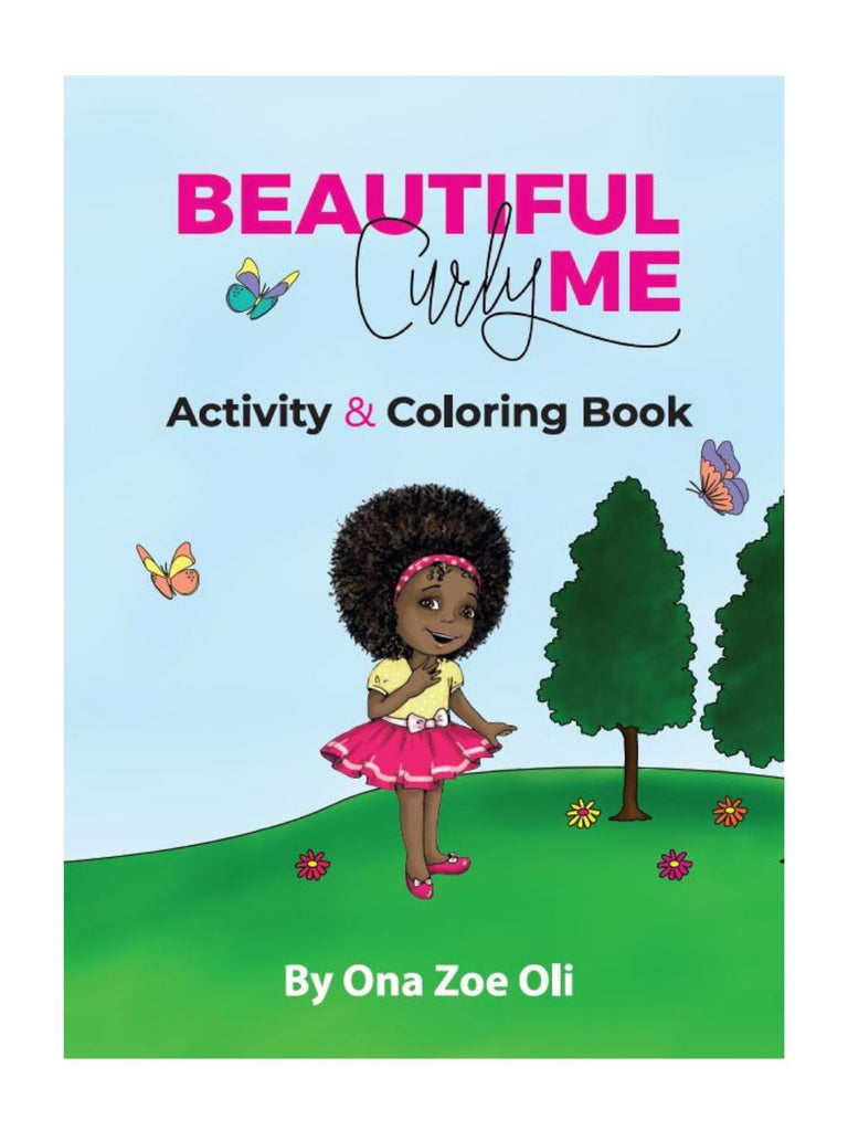 Beautiful Curly Me Interactive Activity & Coloring Book Sets for Classrooms
