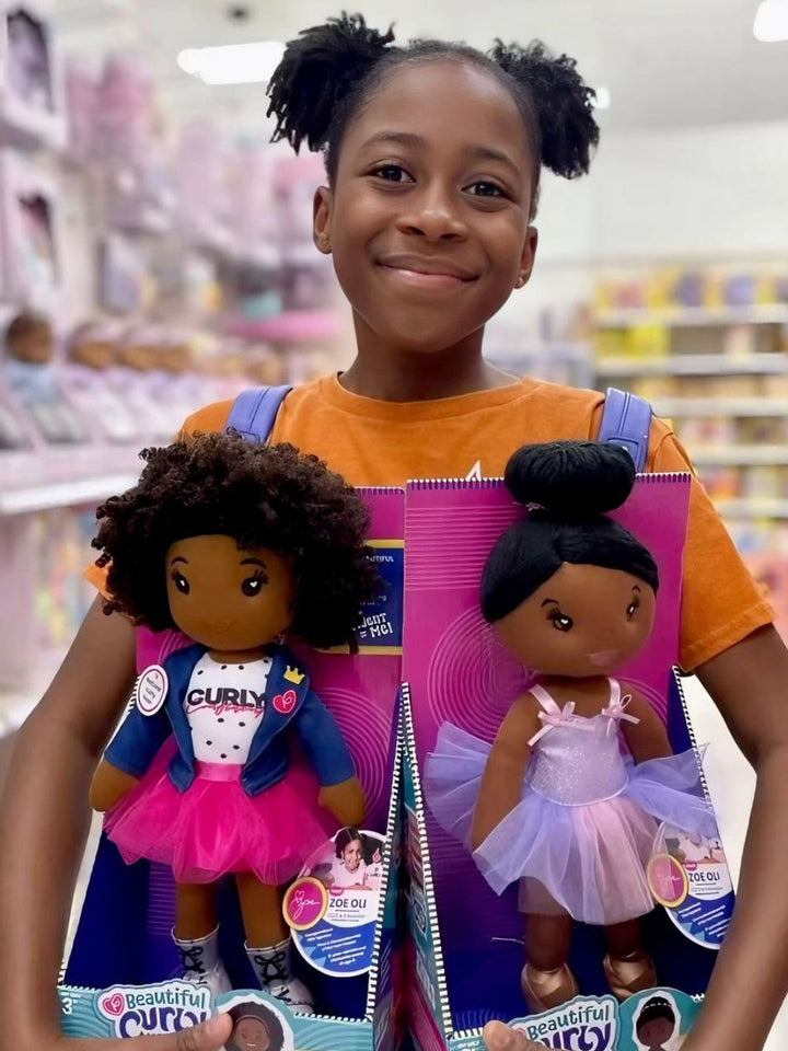 Beautiful Curly Me Bella Entrepreneur 14 inch Plush Doll