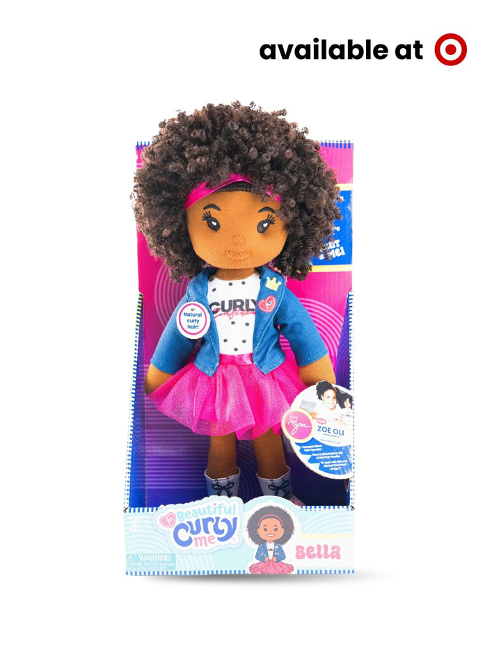 Beautiful Curly Me Bella Entrepreneur 14 inch Plush Doll