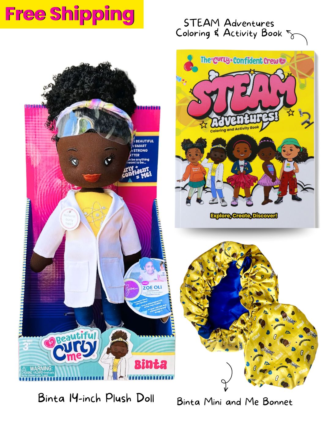 Binta Plush STEM Bundle