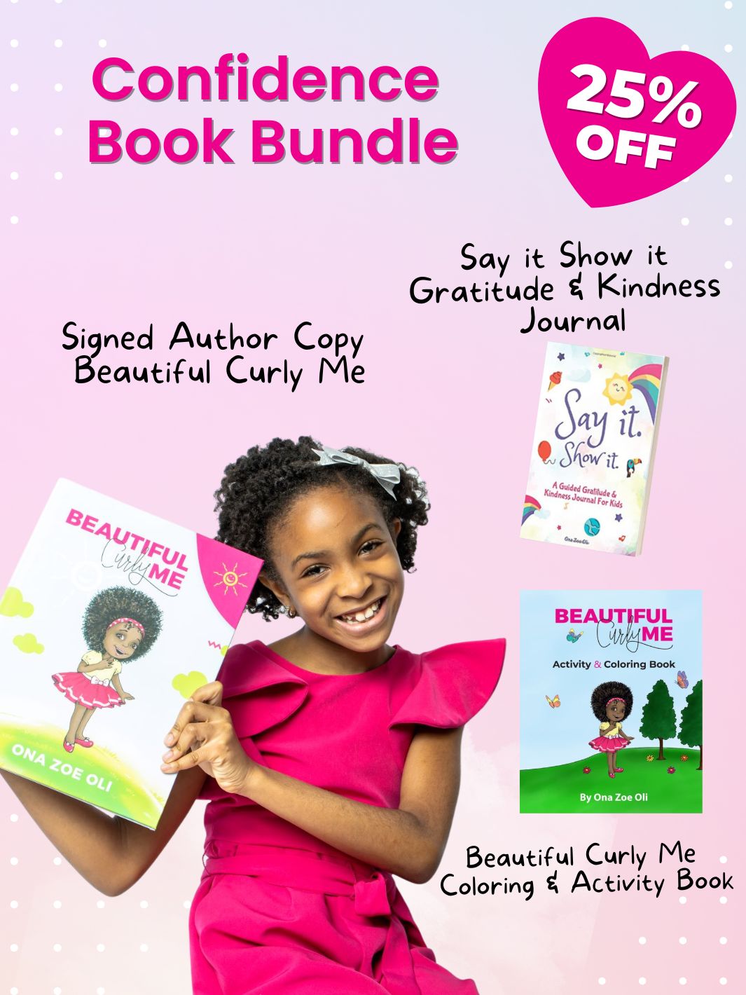 Beautiful Curly Me -Confidence Book Bundle