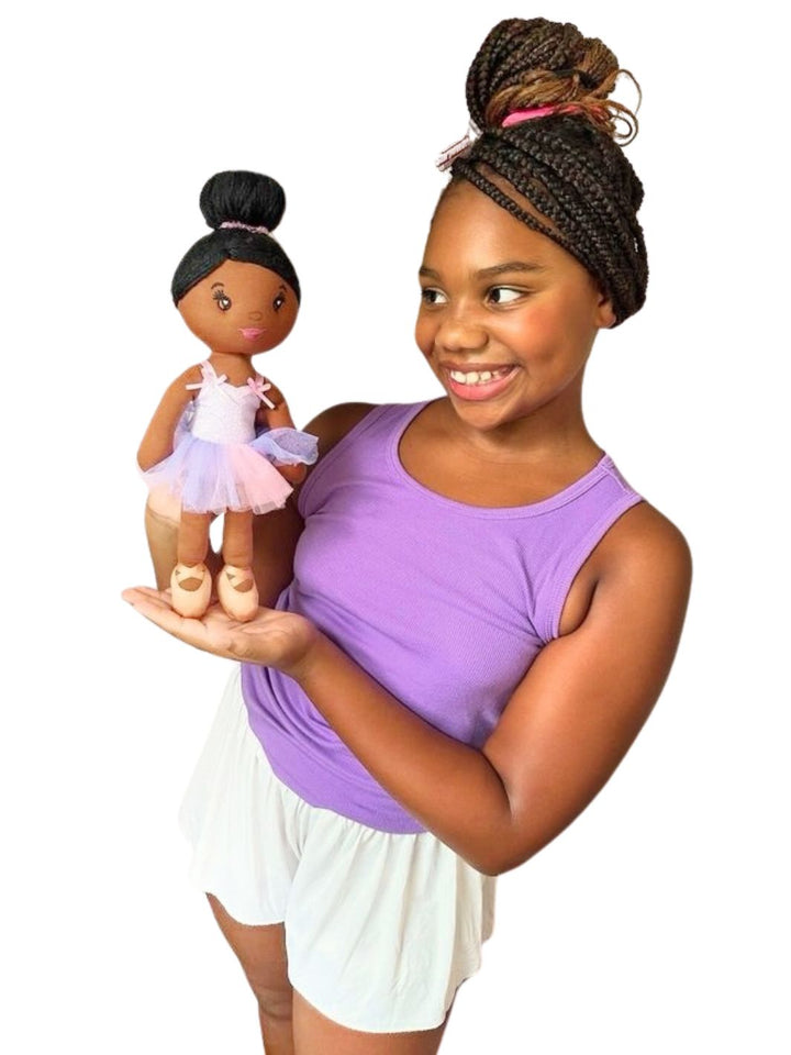 Imara Ballerina | Mini & Me (Matching Girl & Doll Bonnets)