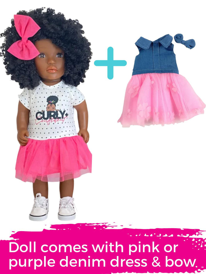 Beautiful Curly Me Leyla Doll - Oprah's Favorite Things Feature-Doll-Beautiful Curly Me
