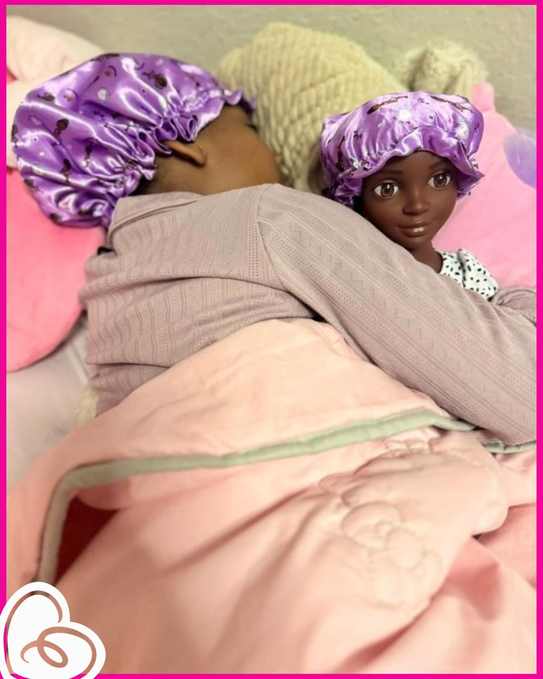 Imara Ballerina | Mini & Me (Matching Girl & Doll Bonnets)