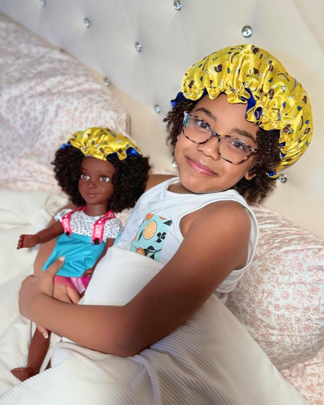 Binta Scientist | Mini & Me (Matching Girl & Doll Bonnets)