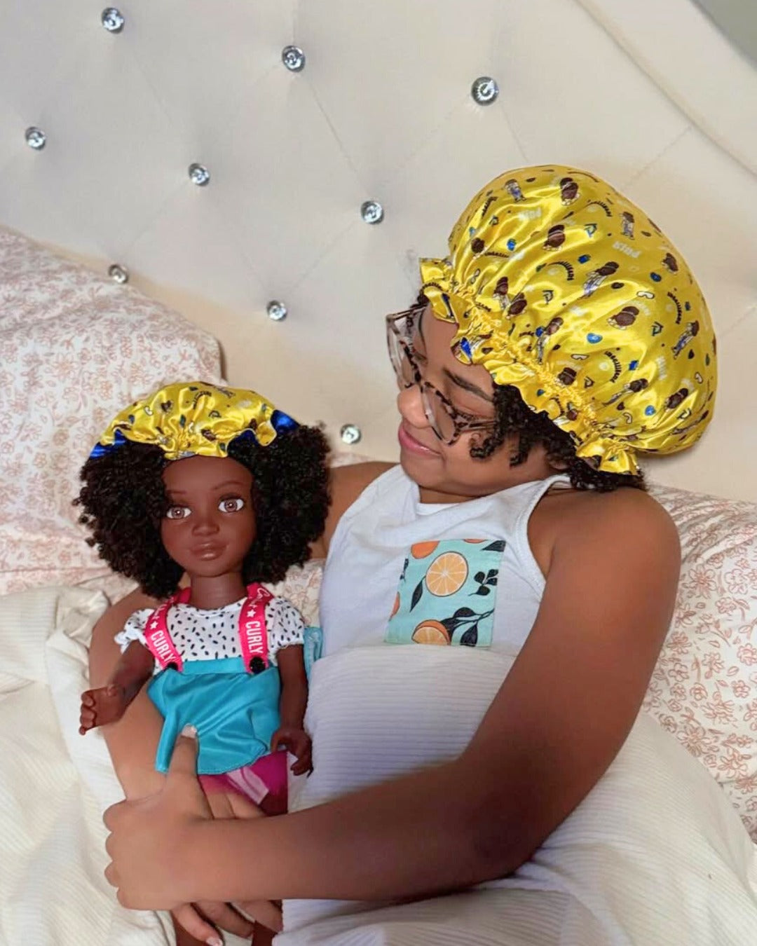 Binta Scientist | Mini & Me (Matching Girl & Doll Bonnets)