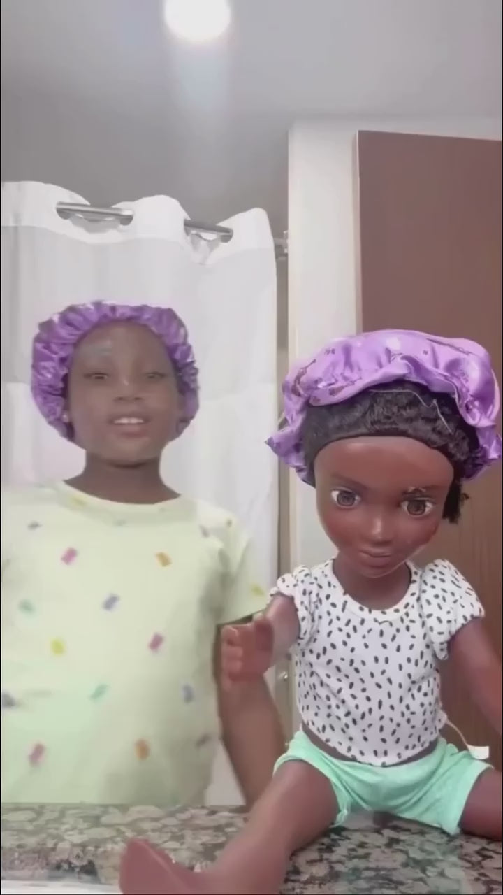 Imara Ballerina | Mini & Me (Matching Girl & Doll Bonnets)