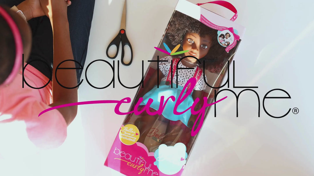 Beautiful Curly Me Bella – 18 inch Doll