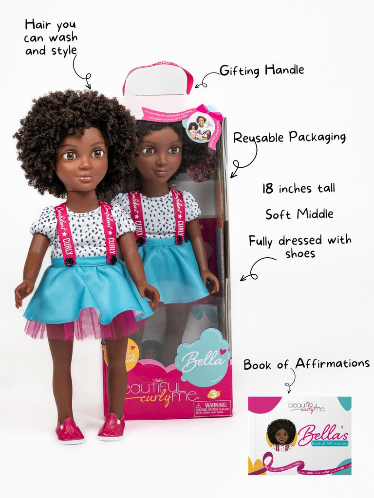 Beautiful Curly Me Bella Doll-Doll-Beautiful Curly Me