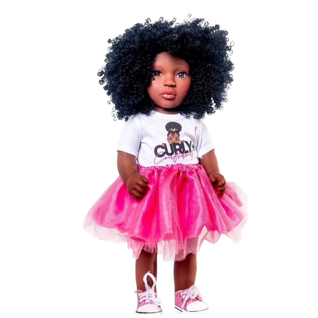 Beautiful Curly Me Leyla Doll - Oprah's Favorite Things Feature-Doll-Beautiful Curly Me