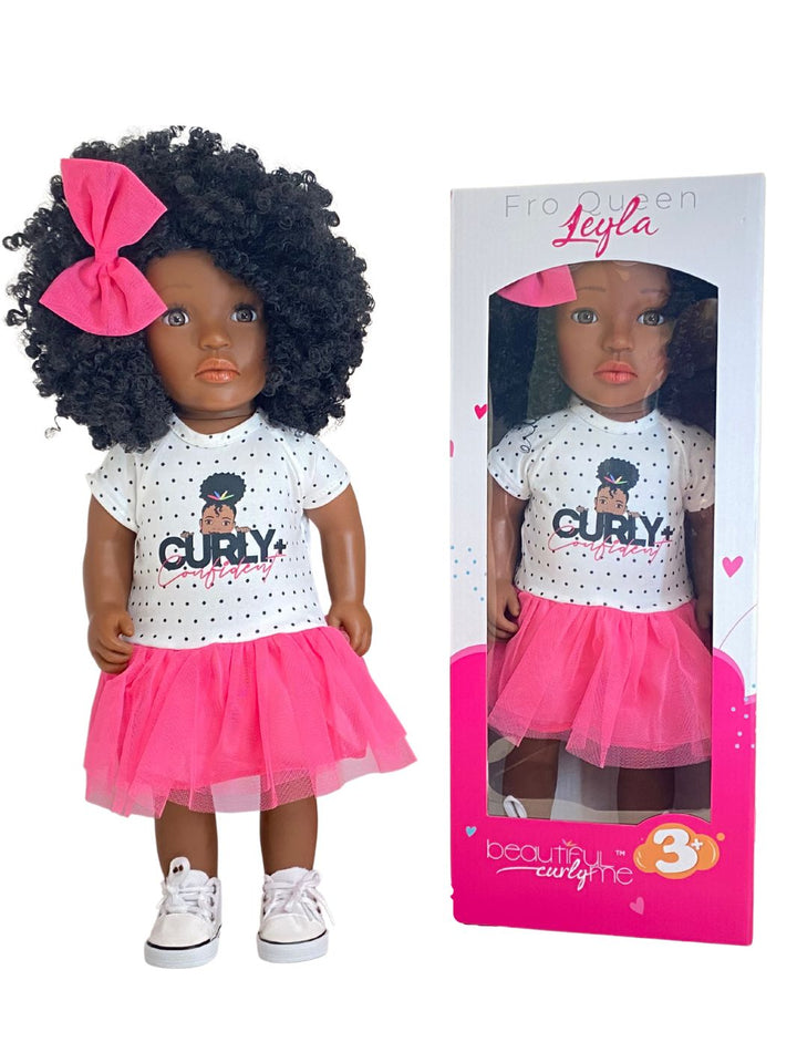 Beautiful Curly Me Leyla Doll - Oprah's Favorite Things Feature-Doll-Beautiful Curly Me